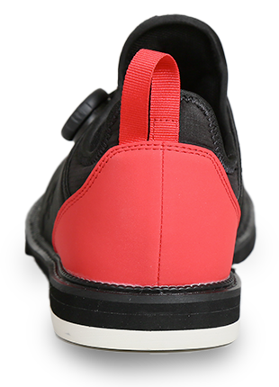 3G Speed Dial+ Black/Red Bowling Shoes * Atop System allows you to dial in the tightness in micro steps with one hand operation, pull out guide for ease to step in and out of shoe * Hot melt diamond plated mesh upper * Interchangeable slide sole on slide foot only