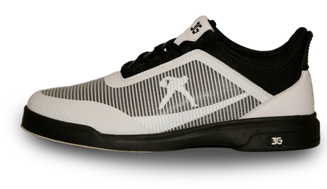 3G Belmo MVR-1 Bowling Shoes * Rise Plus Outsole * Interchangeable slide sole * X-Ray Mesh Upper * Comfort Top Opening * Molded Rubber Heel Pull