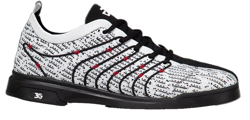 3G Ascent II White Unisex Bowling Shoes