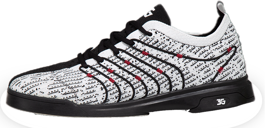3G Ascent II White Unisex Bowling Shoes