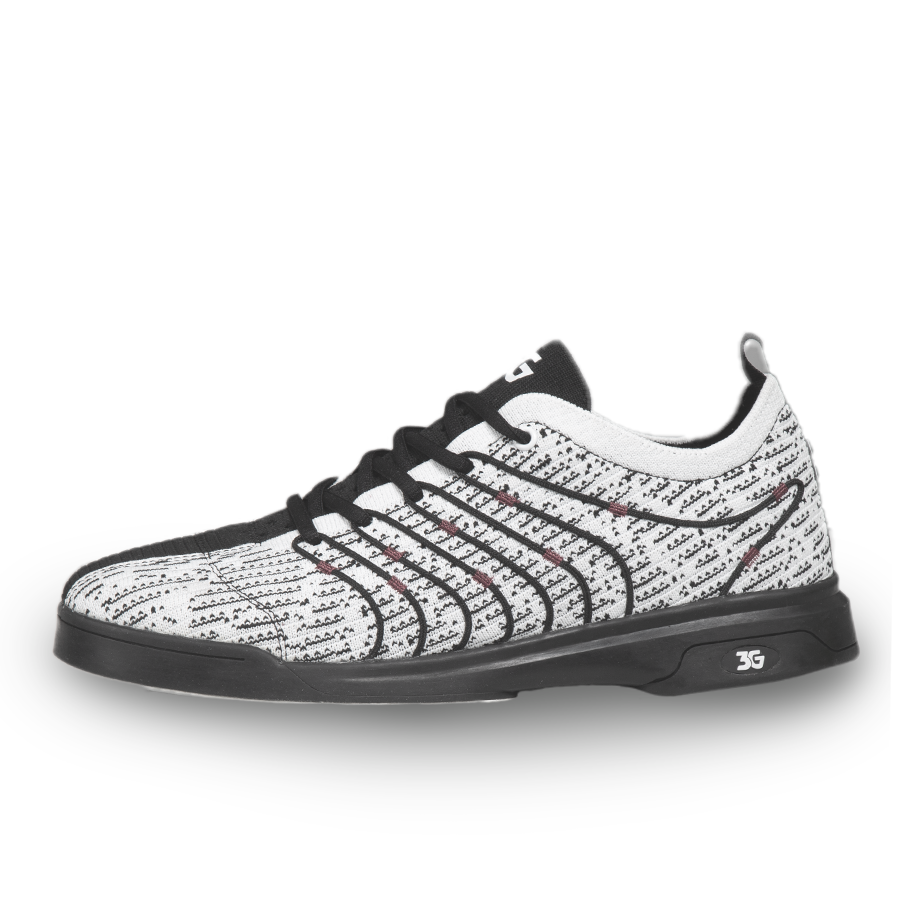 3G Ascent II White Unisex Bowling Shoes