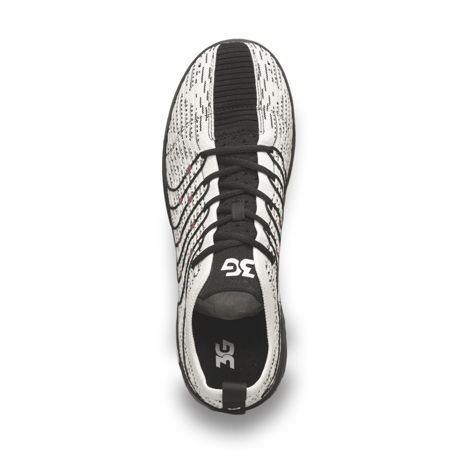 3G Ascent II White Unisex Bowling Shoes