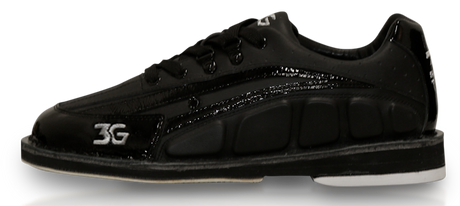 3G Tour Black Bowling Shoes Tour – Our Tour Outsole features a 50% larger EVA wedge that gradually increases towards the heel for improved positioning during the slide and improved comfort. Authentic Buckskin slide frame for consistency and durability as well as improved rubber quality on the traction foot and shoe parts. Removable slide sole and heel that fits all of the 3G spare parts.