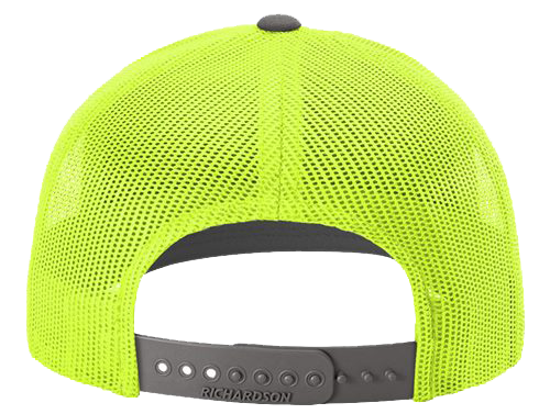 Radical Bowling Neon Yellow R Snapback Richardson Trucker Hat