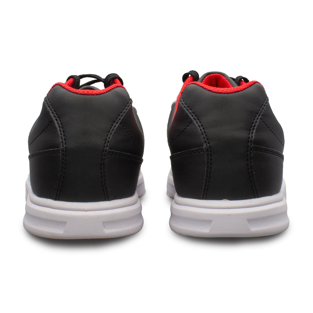 Brunswick Renegade Black/Red Bowling Shoes * Performance synthetic uppers * Extra-light molded EVA outsole * Extremely comfortable * Pure slide microfiber slide soles on both shoes * Foam padded collar and tongue * Superior slide immediately *  *