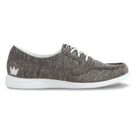 Brunswick Karma Women's Bowling Shoes Grey * Premium materials * Light-weight rubber outsoles * Pure slide microfiber slide soles on both shoes * Foam padded collar and tongue * Superior slide immediately *  *