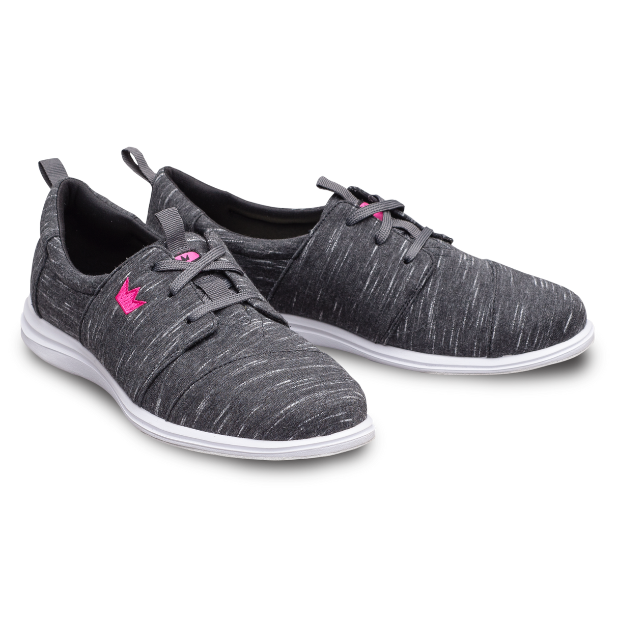 Brunswick Envy Charcoal Women's Bowling Shoes * Premium materials * Light-weight rubber outsoles * Pure slide microfiber slide soles on both shoes * Foam padded collar and tongue * Superior slide immediately *  *