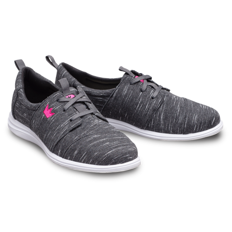Brunswick Envy Charcoal Women's Bowling Shoes * Premium materials * Light-weight rubber outsoles * Pure slide microfiber slide soles on both shoes * Foam padded collar and tongue * Superior slide immediately *  *