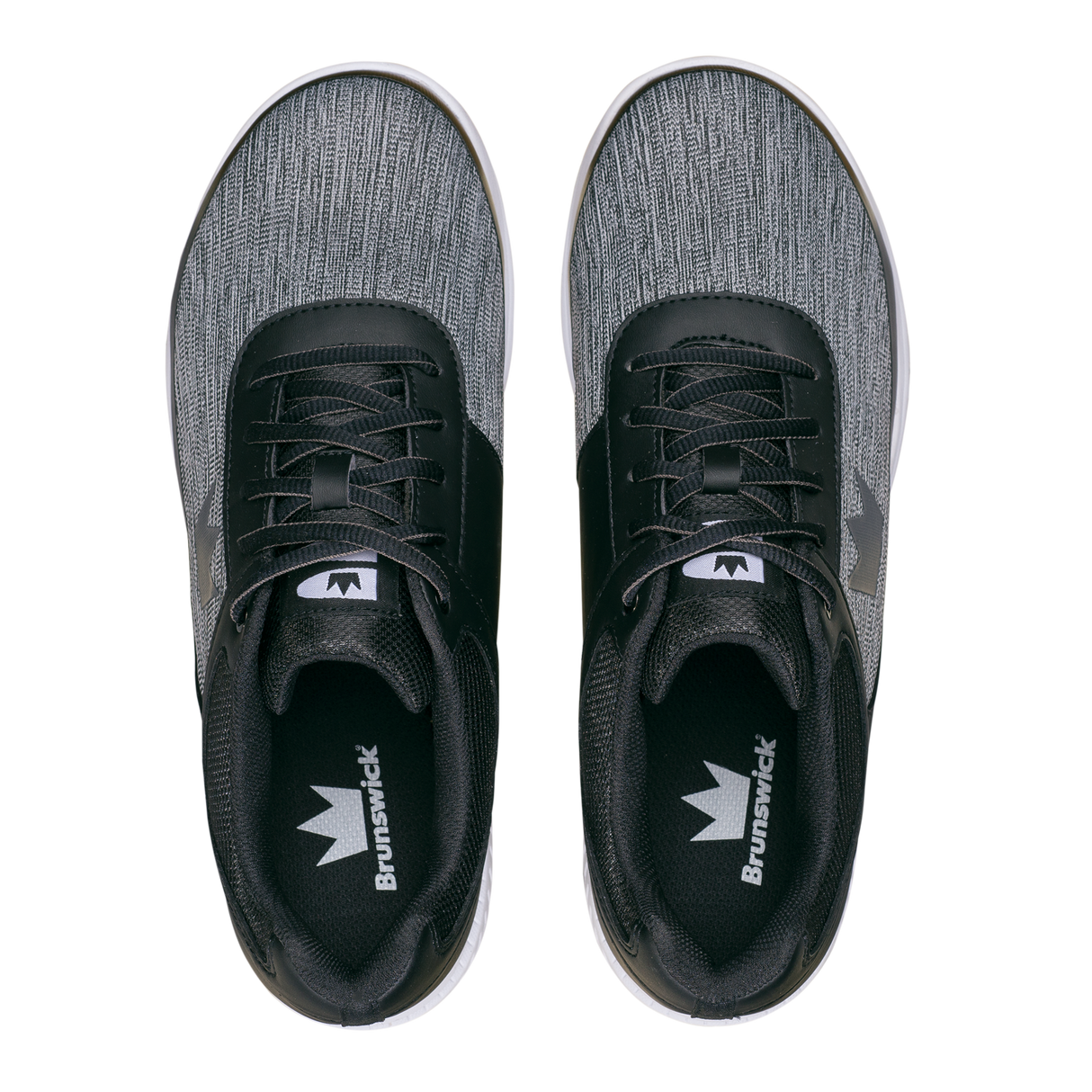 Brunswick Frenzy Static Men's Bowling Shoes * Static * Athletic meshuppers * Extra-light molded EVA outsole * Pure slide microfiber slide soles on both shoes * Foam padded collar and tongue * Superior slide immediately