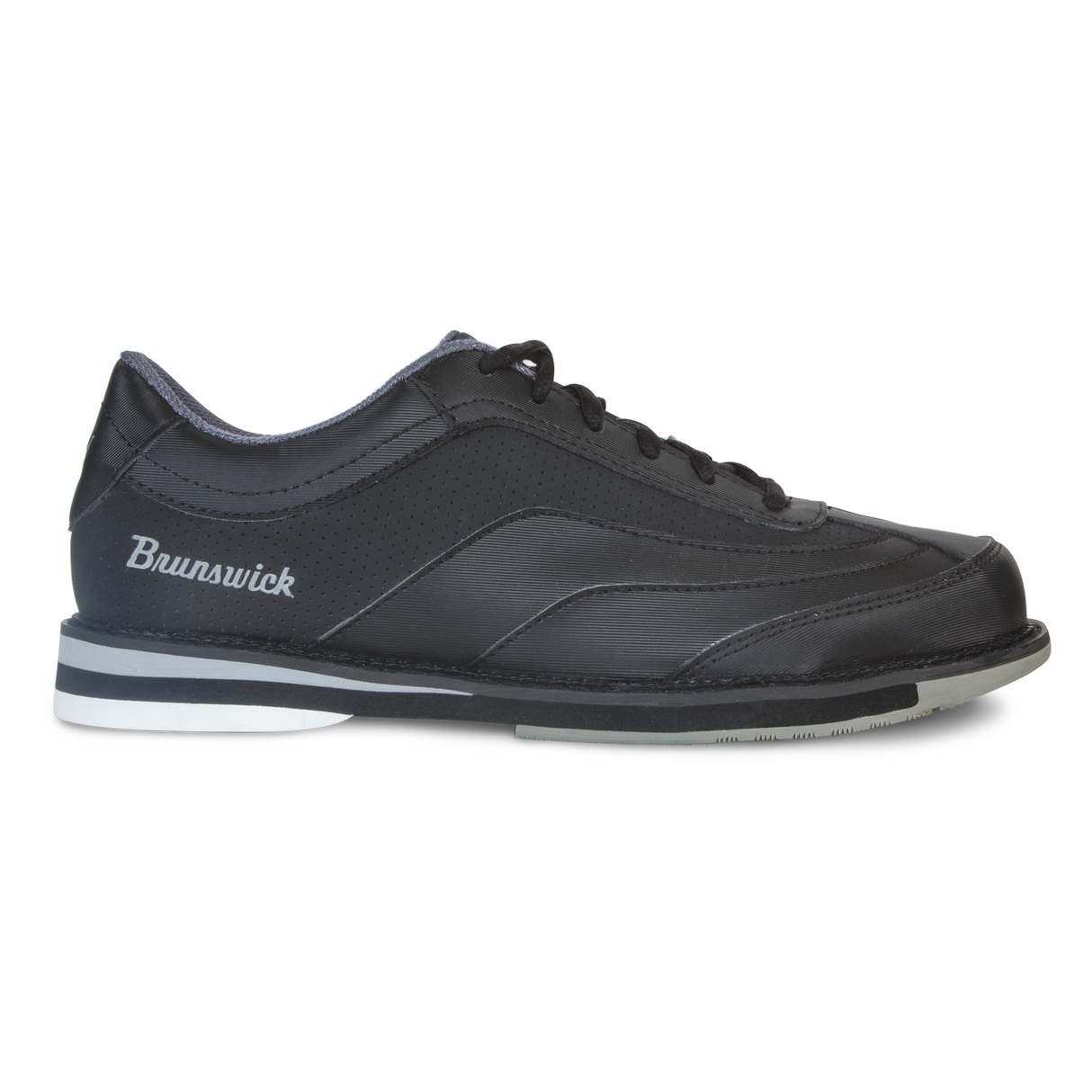 Brunswick Rampage Black Bowling Shoes * Sleek synthetic upper * Molded EVA insole for comfort and performance * Extreme cushion comfort with Ortholite footbed * Convenient ATOP dial lacing system * *