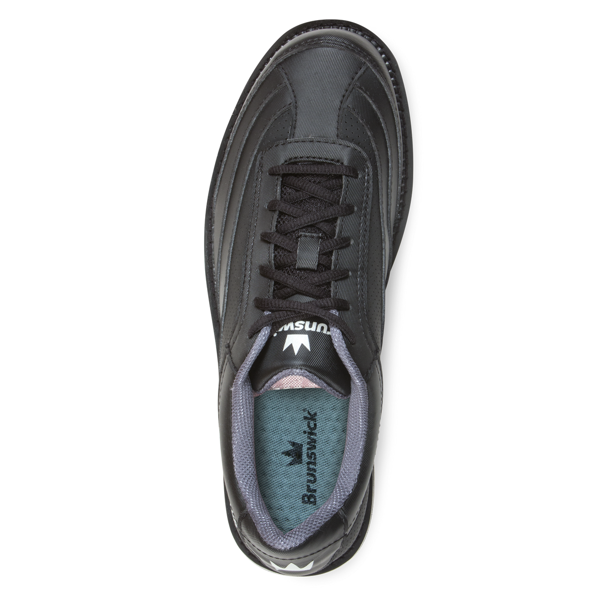 Brunswick Rampage Black Bowling Shoes * Sleek synthetic upper * Molded EVA insole for comfort and performance * Extreme cushion comfort with Ortholite footbed * Convenient ATOP dial lacing system * *