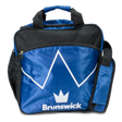 brunswick single ball tote blue blitz bowling bag travel suitcase league tournament play sale discount coupon online pba tour