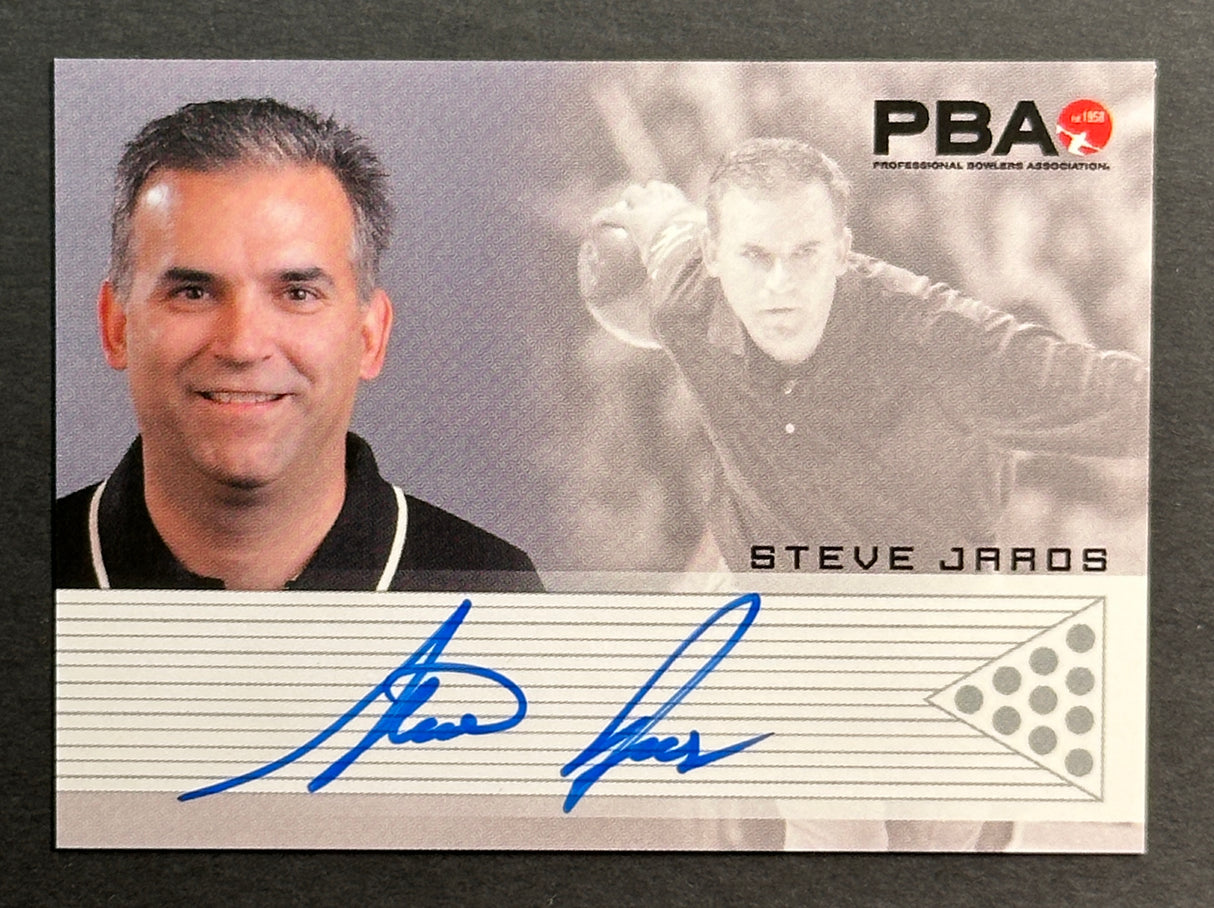 Steve Jaros 2007 Rittenhouse PBA Autograph Bowling Card