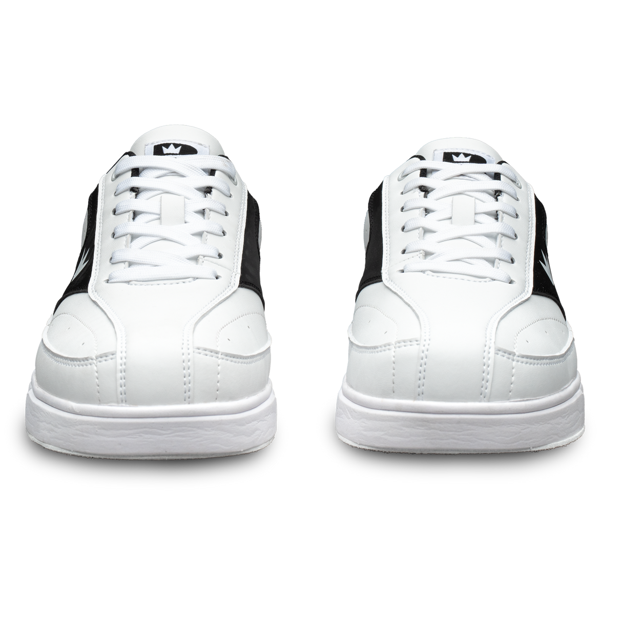 Brunswick Renegade White/Black Bowling Shoes * Performance synthetic uppers * Extra-light molded EVA outsole * Extremely comfortable * Pure slide microfiber slide soles on both shoes * Foam padded collar and tongue * Superior slide immediately * *