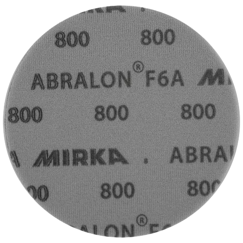 KR Abralon Pad 800 Grit * Grit goes from lowest (Most Abrasive) to highest (Least Abrasive) * Sold Individually * Used wet or dry The industry standard in ball surface maintenance creates a consistent and reliable finish, lasting 5X longer than sandpaper. Abralon sanding pads use silicon carbide particles that are precision sifted to a consistent grain size, then bonded evenly to a sixinch round fabric face for the most even scratch pattern available.