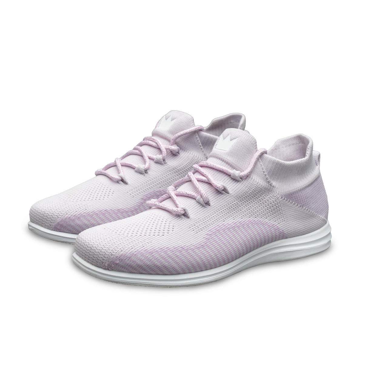 Brunswick Twisted Knit Women's Bowling Shoes Lilac * Stylish light-weight performance knit upper * Higher ankle collar for added style and comfort * Light-weight rubber outsole * Pure Slide microfiber Slide Soles on both sides *  *