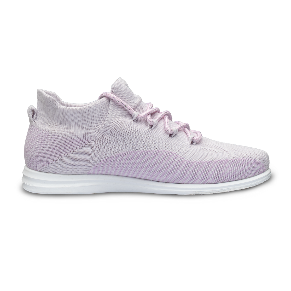 Brunswick Twisted Knit Women's Bowling Shoes Lilac * Stylish light-weight performance knit upper * Higher ankle collar for added style and comfort * Light-weight rubber outsole * Pure Slide microfiber Slide Soles on both sides *  *