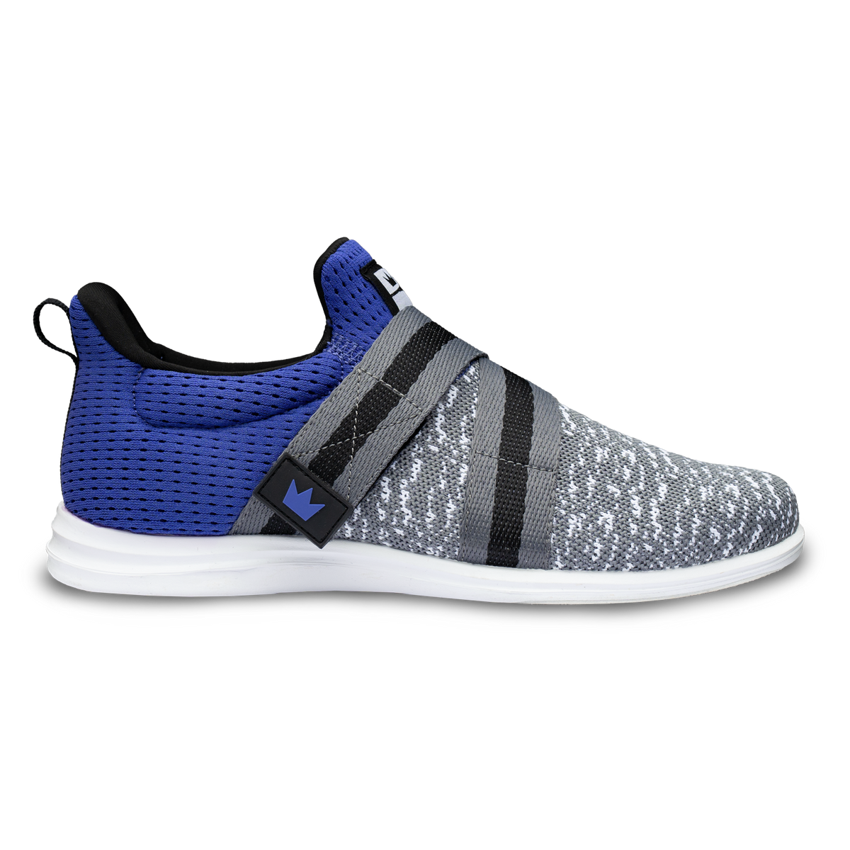 Brunswick Versa Women's Bowling Shoes Steel Gray/Purple Inside Bowling