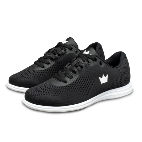 Brunswick Axis Women's Bowling Shoes Black * Athletic breathable mesh upper * Knit lined padded collar and tongue * Light-weight rubber outsole * Pure slide microfiber slide soles on both sides * Superior slide immediately *  *