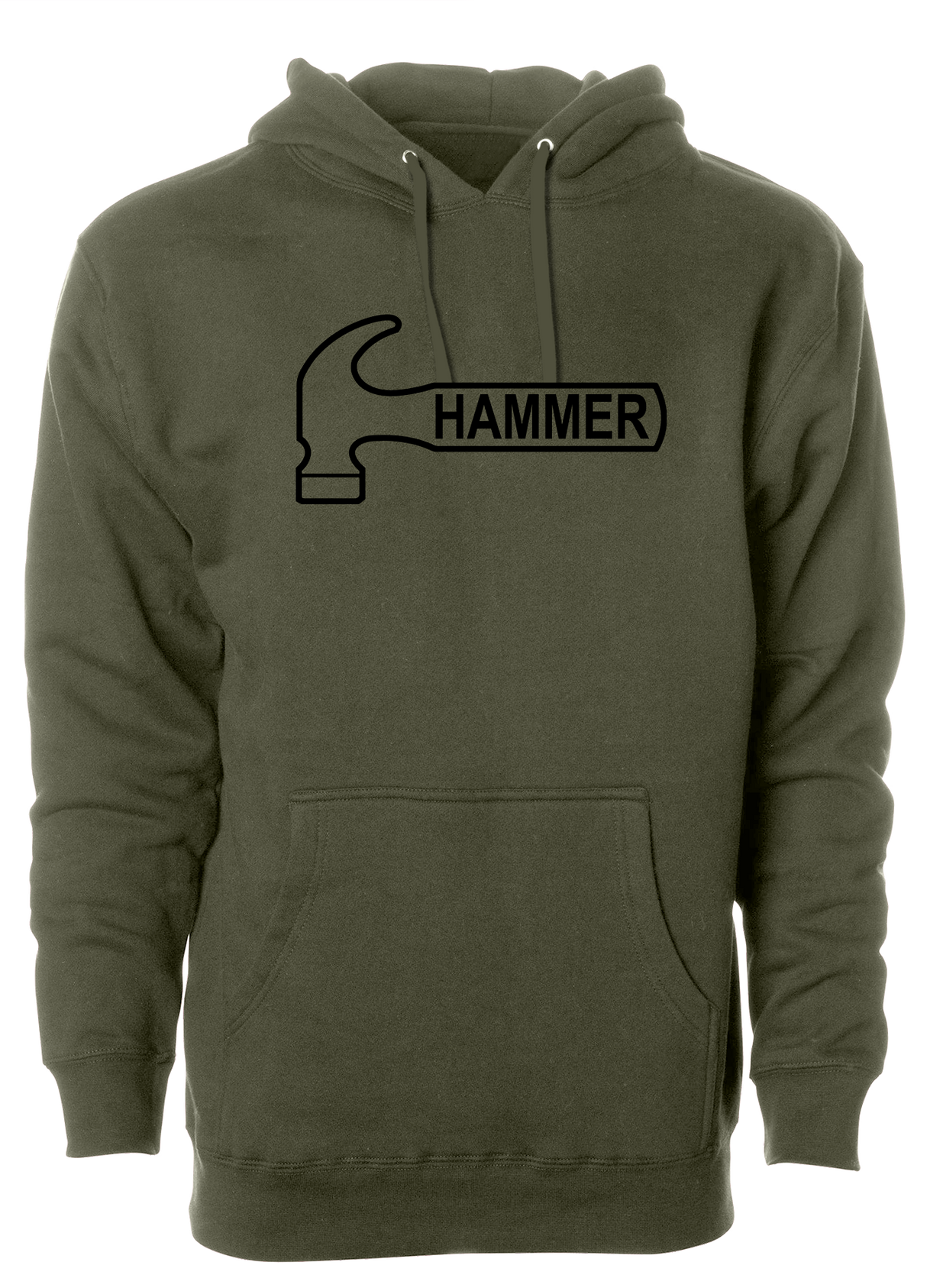 Hammer Black Logo Classic Hoodie
