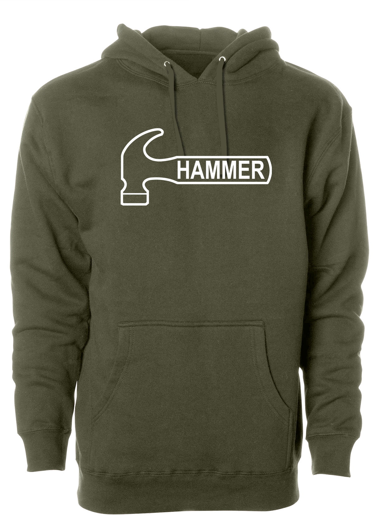 Hammer White Logo Classic Hoodie