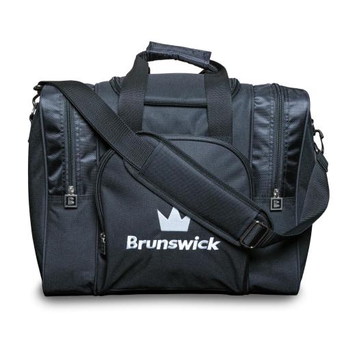 Brunswick Attack 1 Ball Single Tote Bowling Bag Black