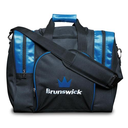 Brunswick Attack 1 Ball Single Tote Bowling Bag Blue