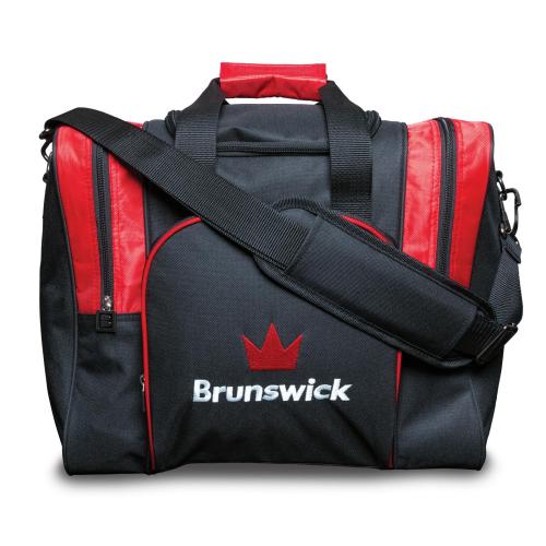 Brunswick Attack 1 Ball Single Tote Bowling Bag Red