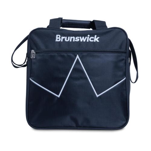 Brunswick Blast 1 Ball Single Tote Bowling Bag Black