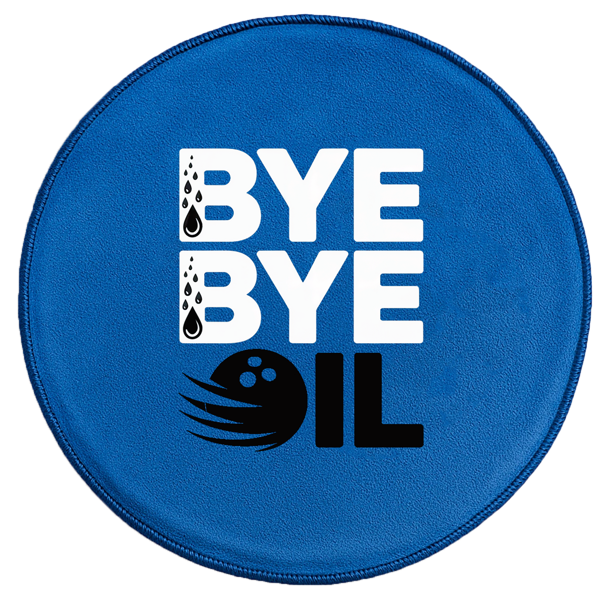 Bye Bye Oil! Premium Disk Shammy Blue