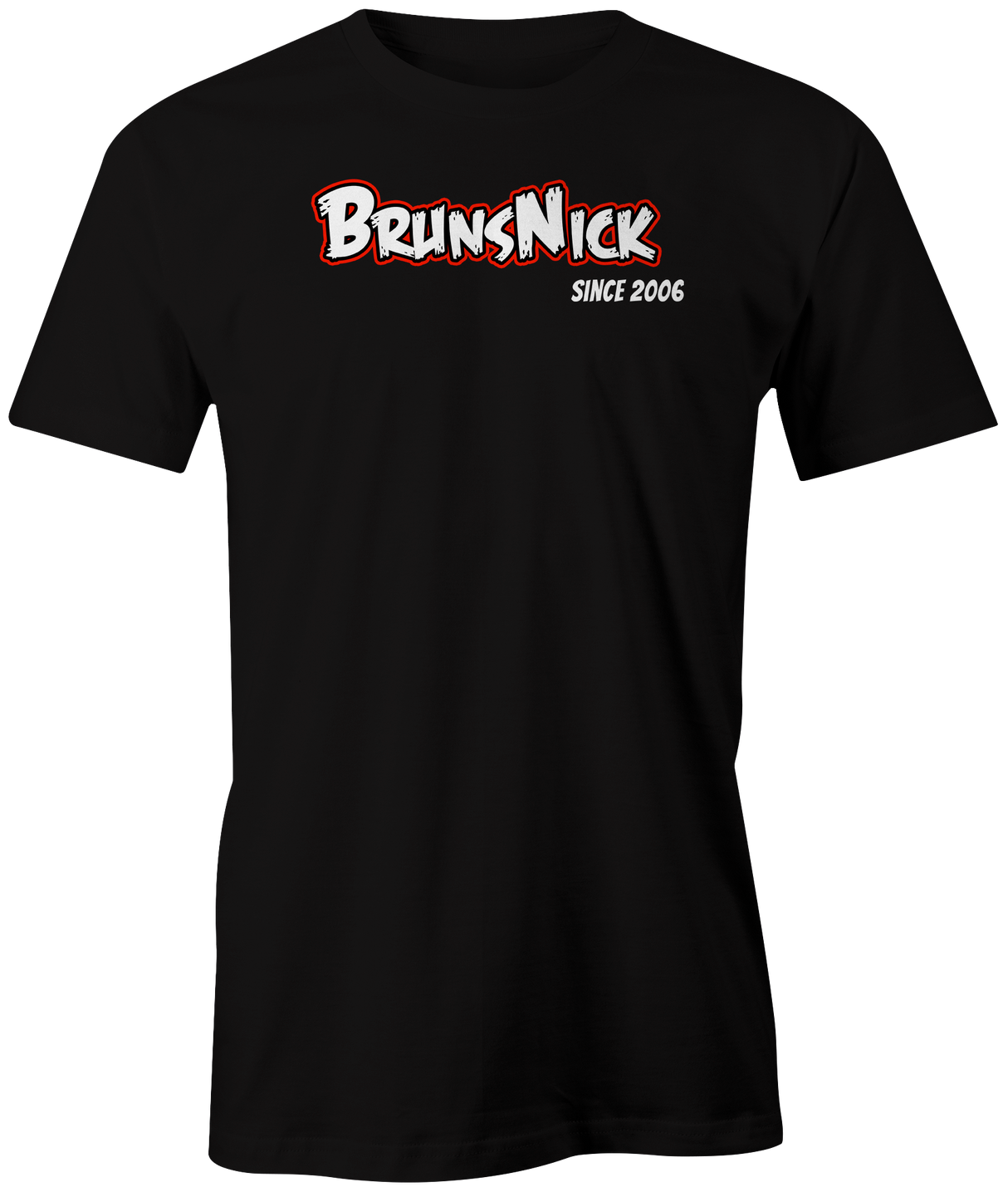 brunsnick-since-2006 bowling tee shirt BrunsNick brands of brunswick bowler tshirt