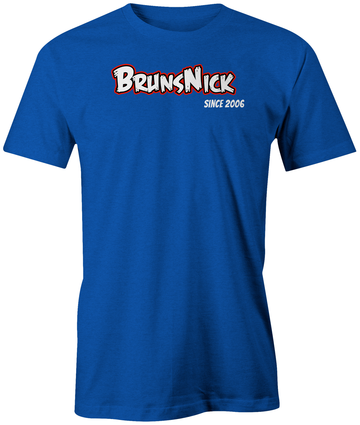 brunsnick-since-2006 bowling tee shirt BrunsNick brands of brunswick bowler tshirt