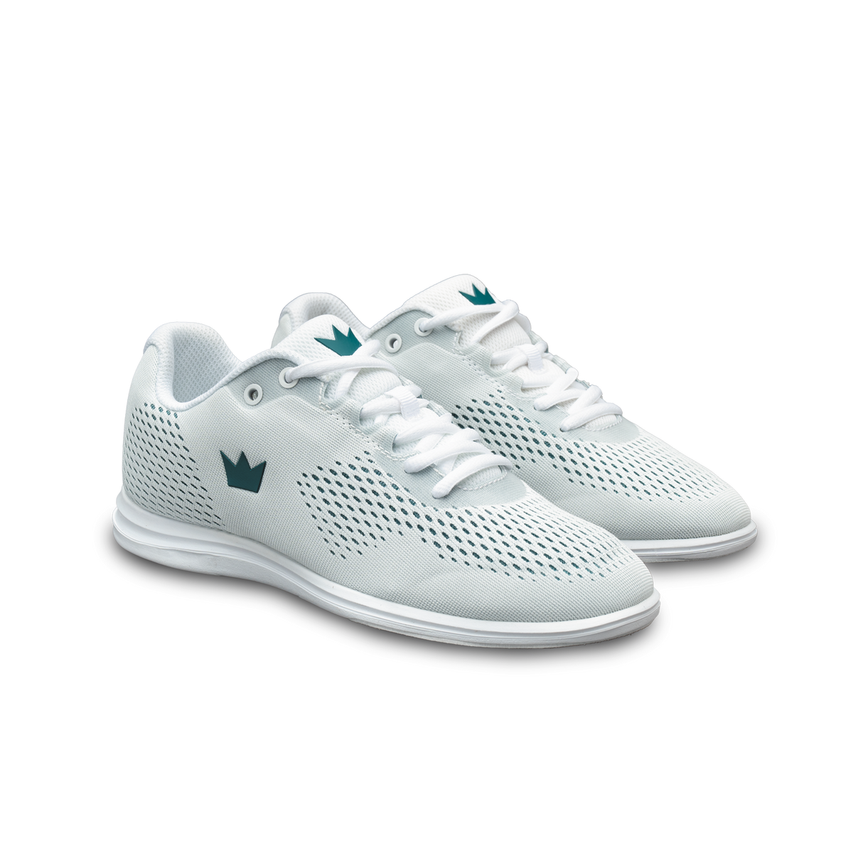 Brunswick Axis Women's Bowling Shoes White/Teal * Sleek synthetic upper * Molded EVA insole for comfort and performance * Extreme cushion comfort with Ortholite footbed * Convenient ATOP dial lacing system * Reinforced hard rubber toe for durability * Multi-zone push away rubber * Includes: #4, #6, and #8 Slide Soles; Progressive, and Ridged Heels; Heel remover tool * Right hand only * *