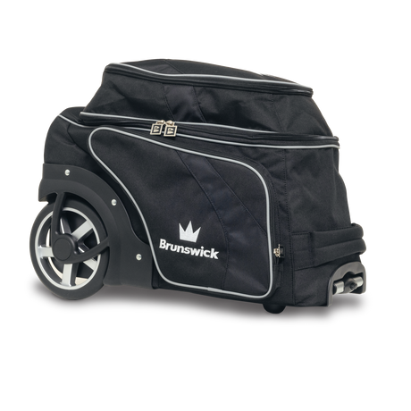 brunswick 2 ball roller charger bowling bag travel suitcase league tournament play sale discount coupon online pba tour