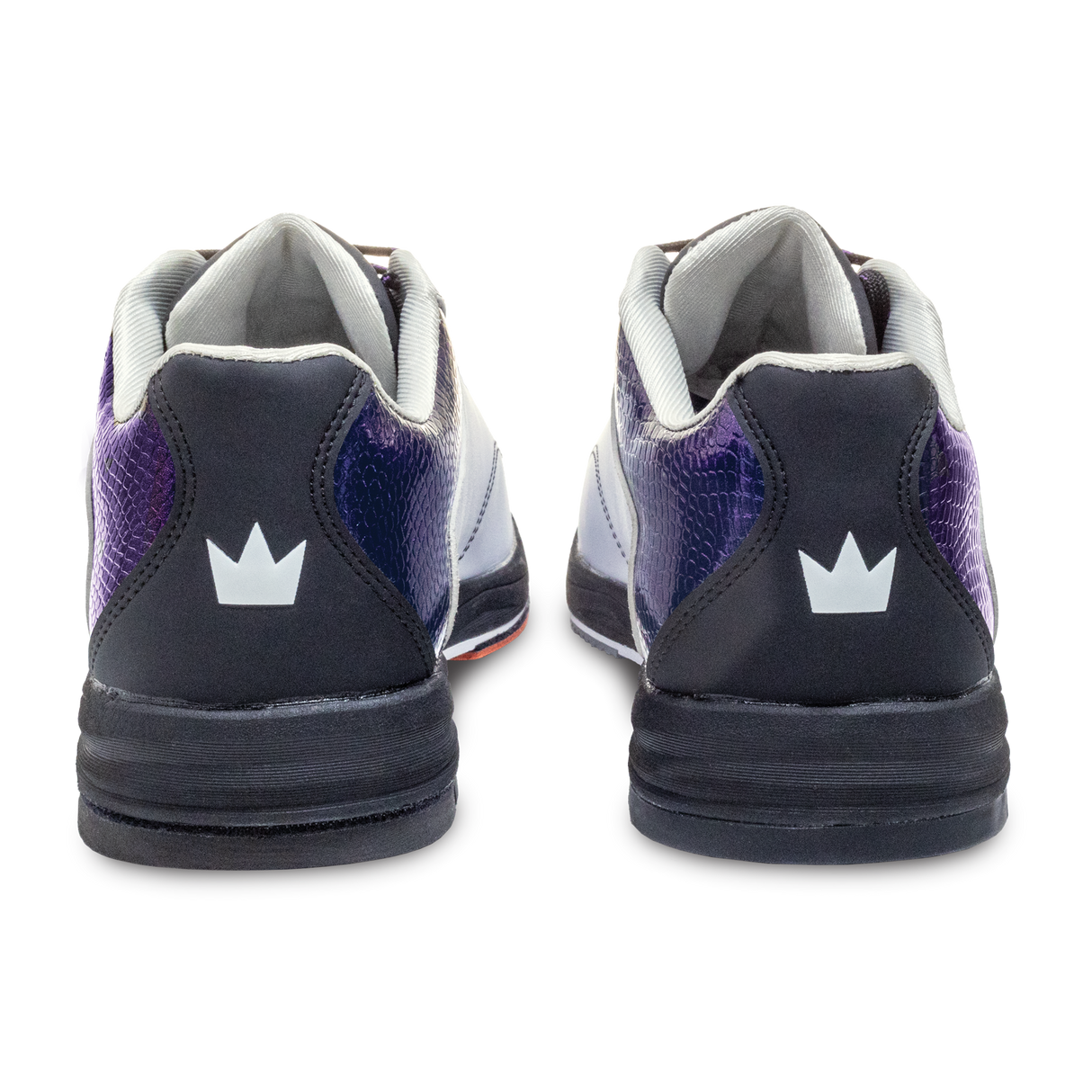 Brunswick Legacy Women's Bowling Shoes * Performance synthetic uppers * Customizable Slide Sole technology * Multi zone push away rubber * Molded EVA midsole for comfort * Includes: #4, #6, and #8 Slide Soles * Progressive, Ridged, and Leather Heels * Heal remover tool * *