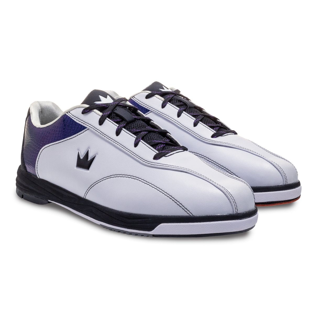 Brunswick Legacy Women's Bowling Shoes * Performance synthetic uppers * Customizable Slide Sole technology * Multi zone push away rubber * Molded EVA midsole for comfort * Includes: #4, #6, and #8 Slide Soles * Progressive, Ridged, and Leather Heels * Heal remover tool * *