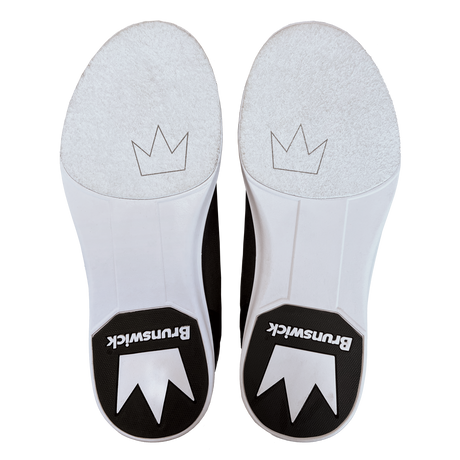 Brunswick Scholar Charcoal Bowling Shoes * Lightweight casual canvas upper * Pure Slide microfiber Slide Soles on both shoes * Foam padded collar and tongue * Extra-light EVA outsole * Lace-up for adjustable fit *  *