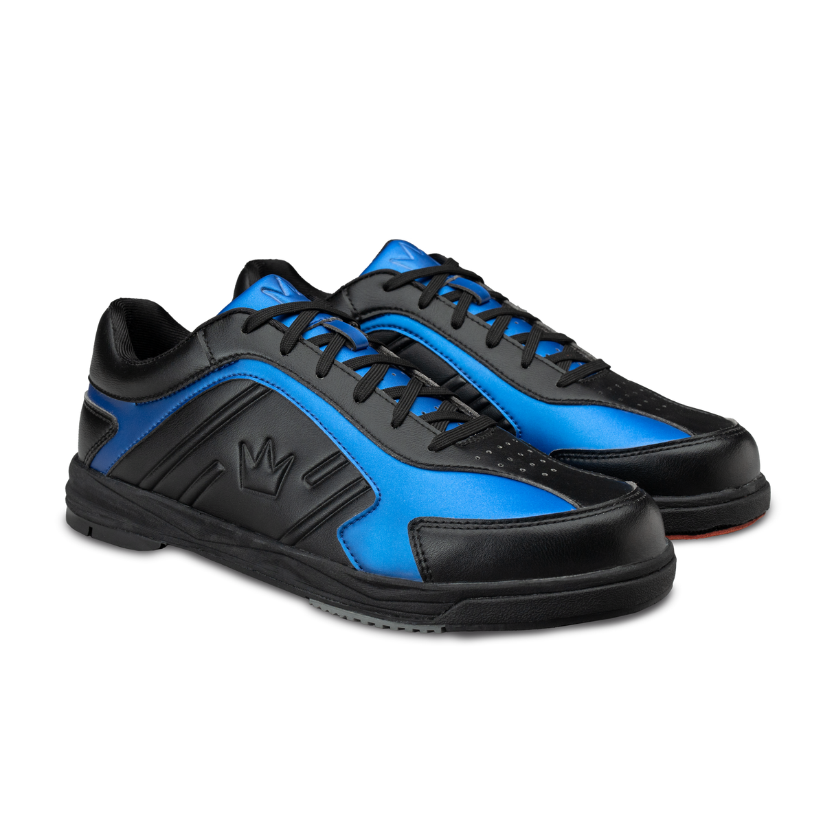 Brunswick Siege Royal Bowling Shoes * Soft, durable synthetic upper * Molded EVA midsole * Toe protection for durability * Extreme cushion comfort Ortholite footbed * Multi-zone push away rubber * Includes: #4, #6, and #8 Slide * *