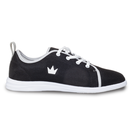 Brunswick Soul Women's Bowling Shoes Black * Athletic synthetic uppers * Light rubber outsole * Pure Slide microfiber Slide Soles on both shoes * Padded collar and tongue for added comfort *  *