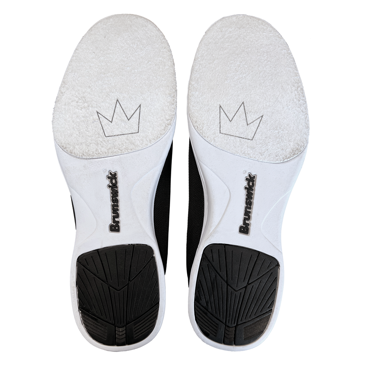 Brunswick Soul Women's Bowling Shoes Black * Athletic synthetic uppers * Light rubber outsole * Pure Slide microfiber Slide Soles on both shoes * Padded collar and tongue for added comfort * *