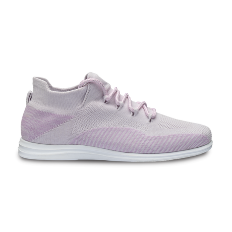 Brunswick Twisted Knit Women's Bowling Shoes Lilac * Stylish light-weight performance knit upper * Higher ankle collar for added style and comfort * Light-weight rubber outsole * Pure Slide microfiber Slide Soles on both sides *  *