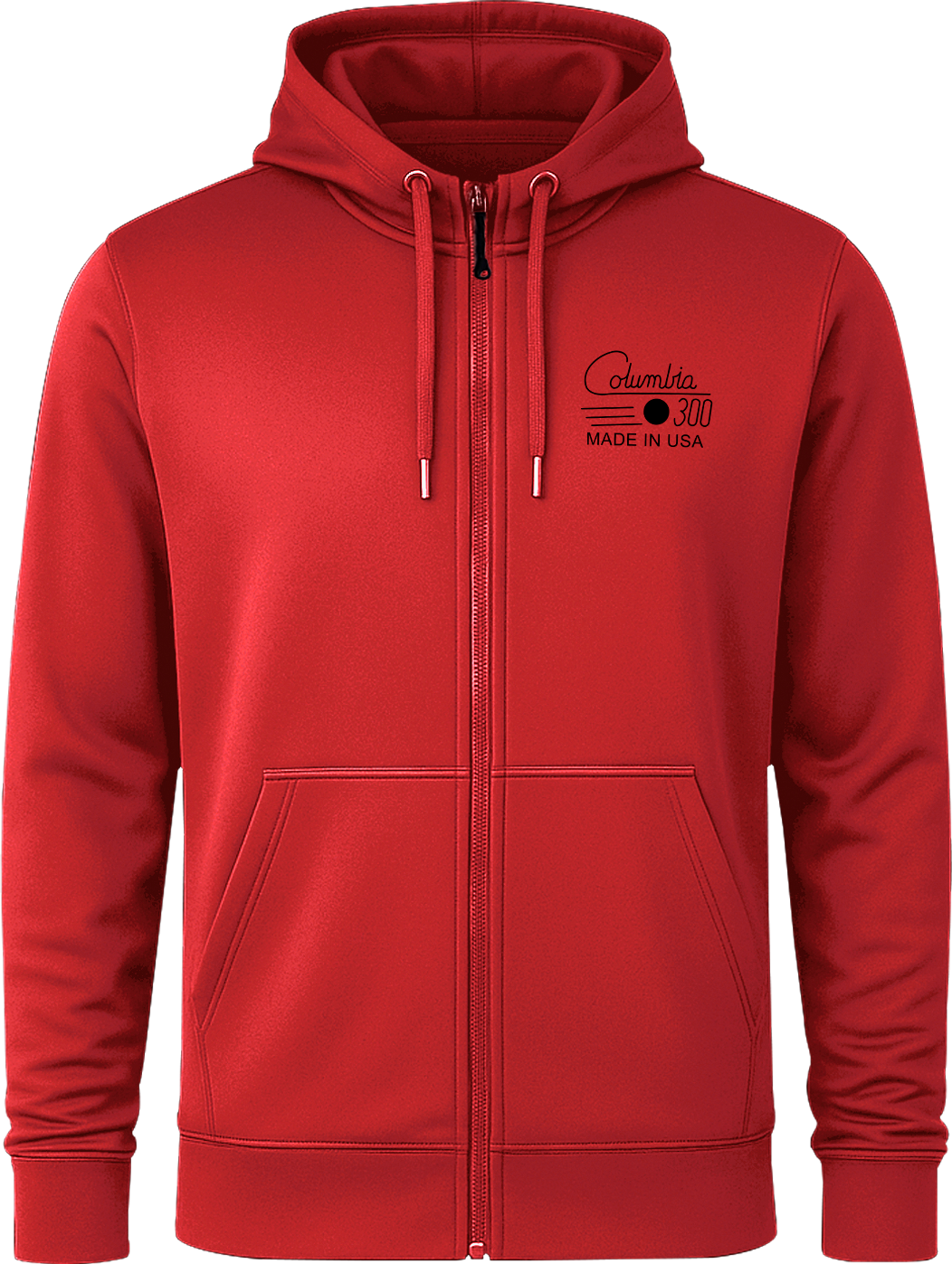 Columbia 300 Retro Black Full Zip Hoodie