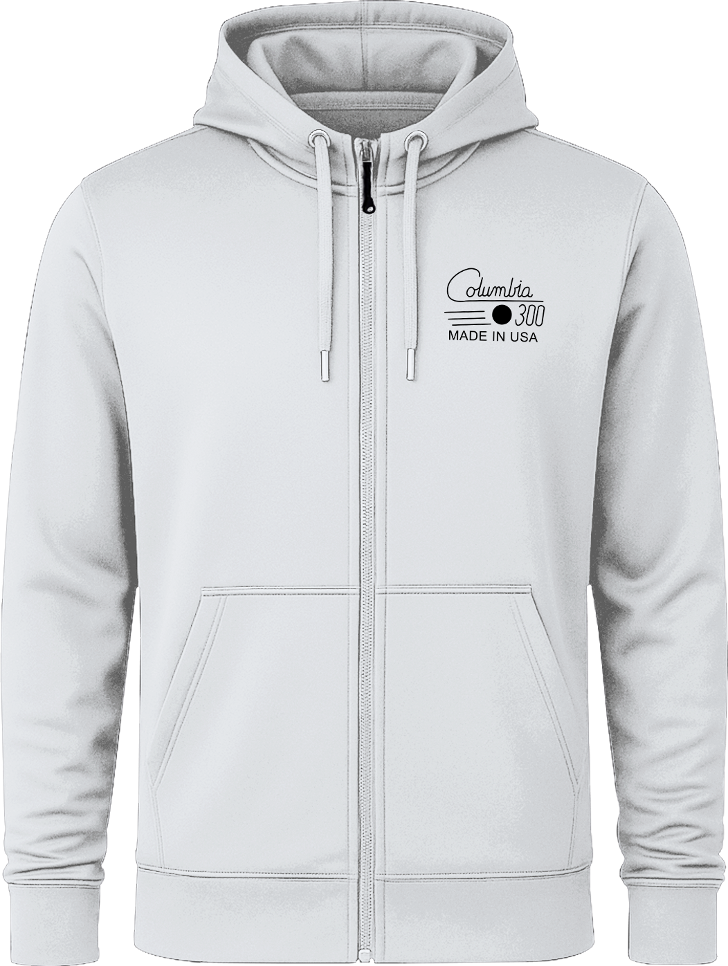 Columbia 300 Retro Black Full Zip Hoodie