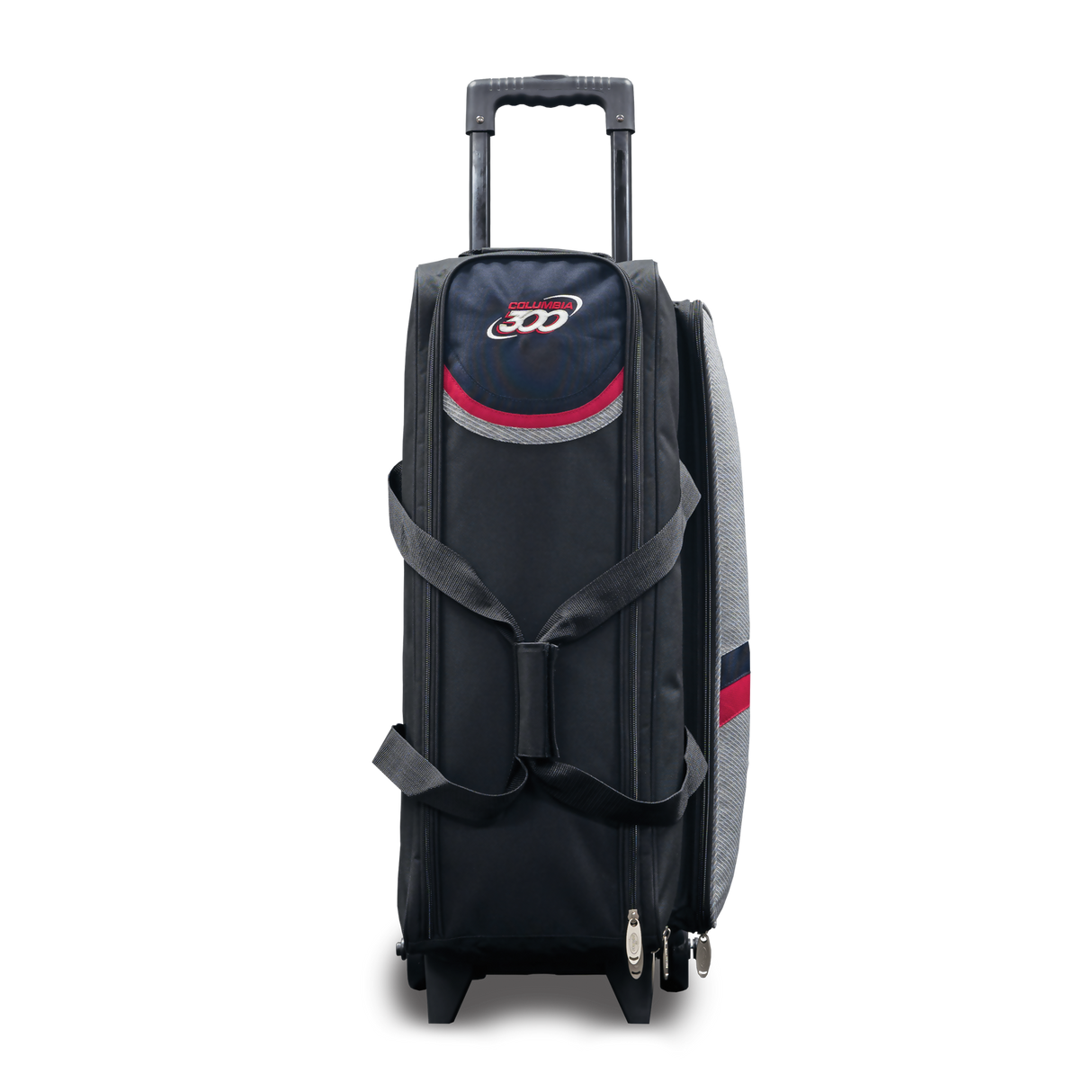 Columbia 300 Boss Triple 3 Ball Roller Red Bowling Bag suitcase league tournament play sale discount coupon online pba tour