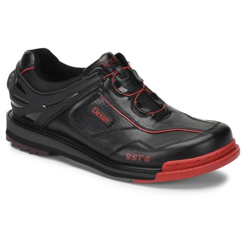 Dexter SST6 Hybrid BOA Black/Red Bowling Shoes