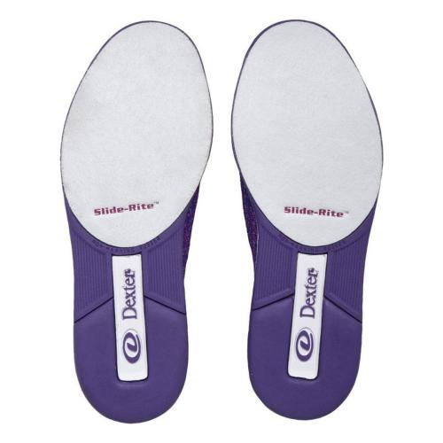 Dexter Harper Knit Purple Multi Bowling Shoes Purple Multicolor Knit Fabric Upper Fully Fabric-Lined with Padded Tongue and Collar Blucher Upper Pattern for Adjustable Fit Comfort Casual Outsole