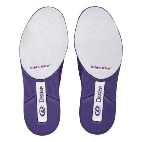 Dexter Harper Knit Purple Multi Bowling Shoes Purple Multicolor Knit Fabric Upper Fully Fabric-Lined with Padded Tongue and Collar Blucher Upper Pattern for Adjustable Fit Comfort Casual Outsole