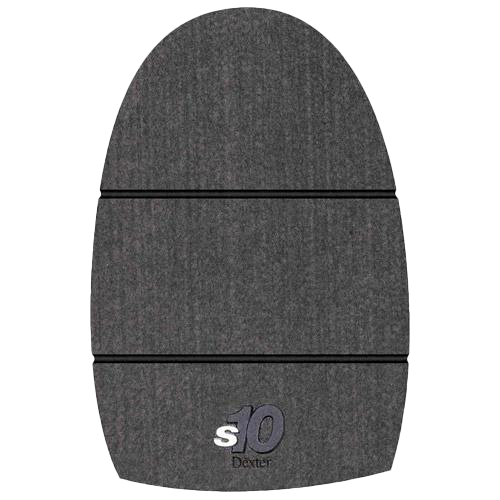 Dexter THE 9 Slide Sole - Extra Long Slide 10 Grey Felt Bowling shoe replacement