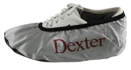 Dexter Shoe Protector Sturdy fabric upper with elasticized top for a snug fit Durable synthetic bottoms Unisex sizes Sold in a pair Grey Nylon and Black PVC X Small = women's 5-7.5 Small = men's 6.5 - 8.5, women's 8-10 Medium = men's 9 - 12, women's 11 Large = men's 13, 14, 15