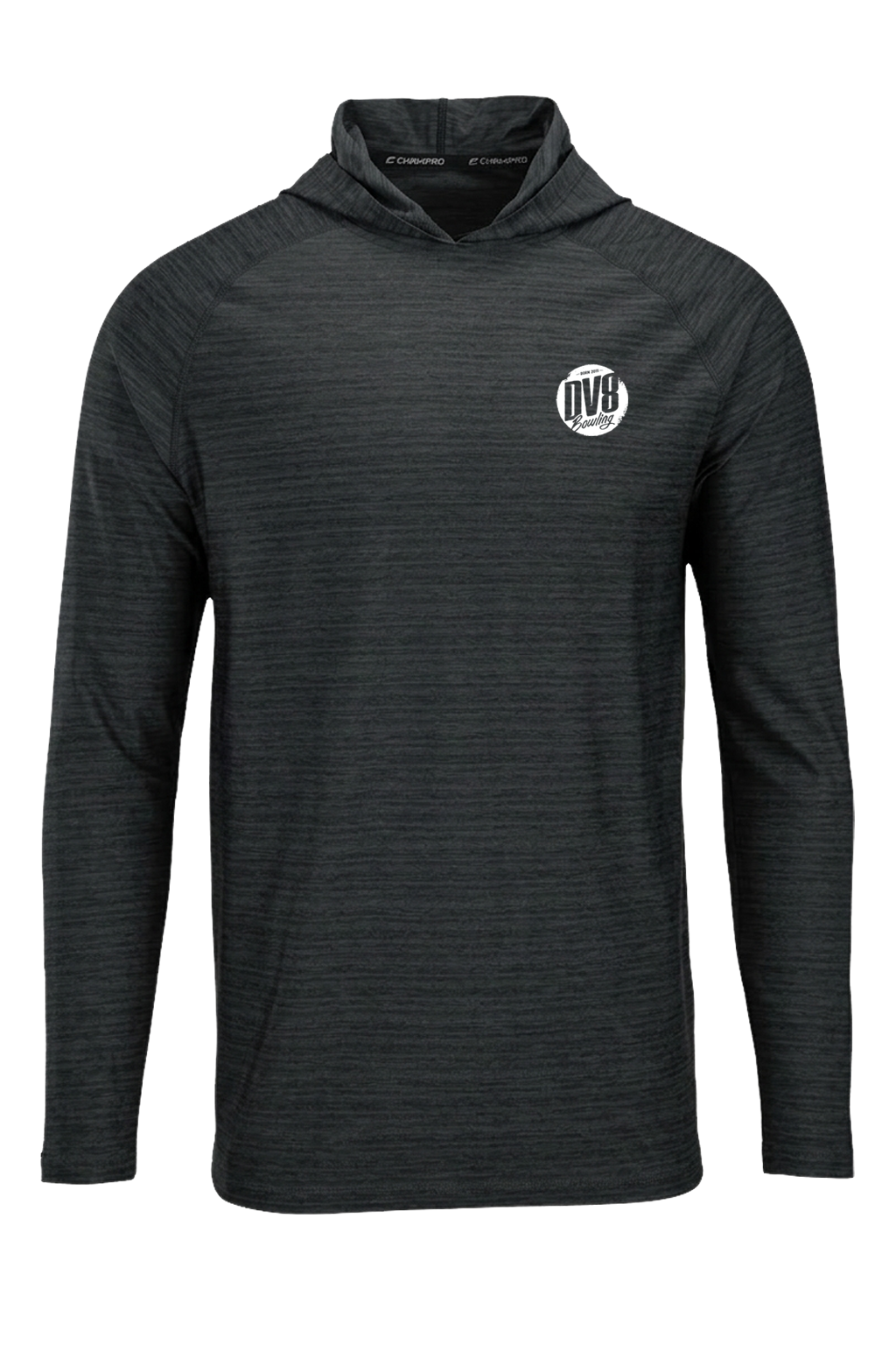 DV8 White Striker Performance Hoodie